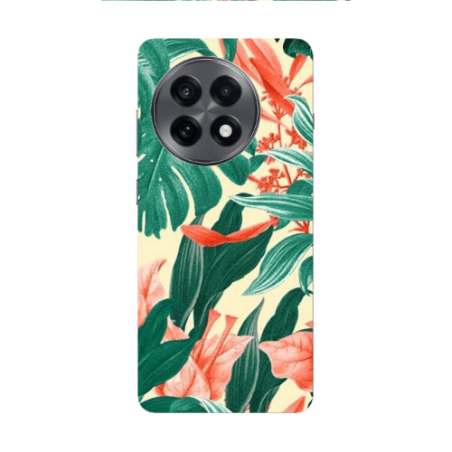 Oneplus 13 5G Tropic Laves Transparent Silicone TPU Θήκη